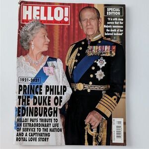 Hello! Magazine Prince Philip Queen Elizabeth Commemorative Edition‎ April 2021